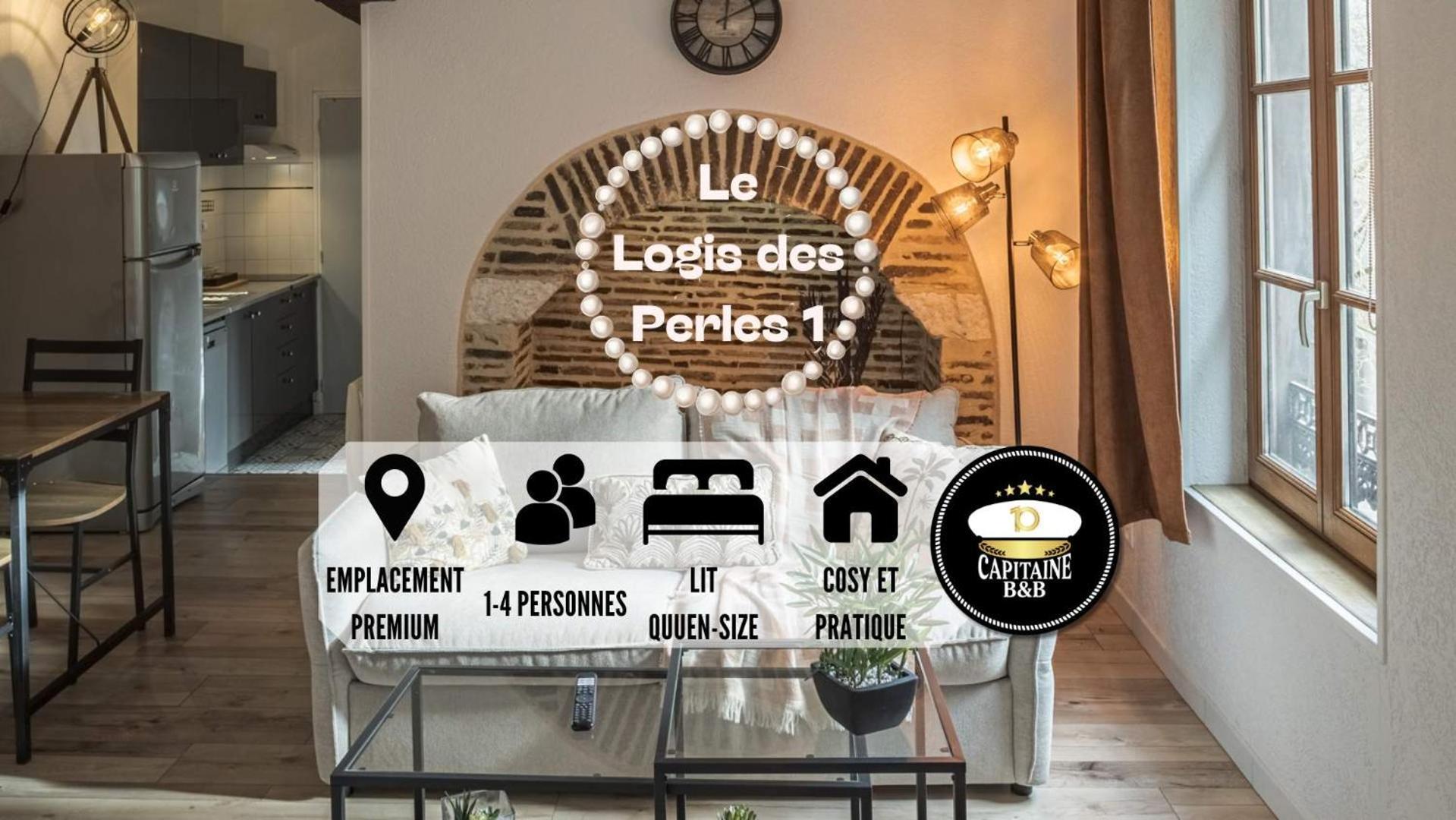 Le Logis Des Perles 1 - Emplacement Ideal - 4 Pers 特鲁瓦 外观 照片